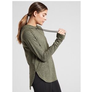Athleta Uptempo buttery soft hoodie. Thumb holes. Small. Excellent condition.